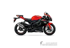 Decals for Suzuki GSXR600 2022 - Orange • Suzuki OEM Decals