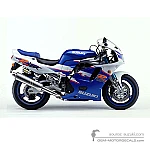 Suzuki GSXR750 1994 - Blue