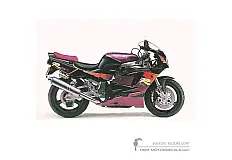 Decals for Suzuki GSXR750 1995 - Purple • Suzuki OEM Decals