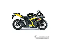 Autocollants pour Suzuki GSXR750 2006 - Jaune • Suzuki Autocollants OEM