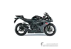 Stickers voor Suzuki GSXR750 2007 - Zwart • Suzuki OEM Stickers