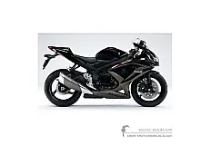 Autocollants pour Suzuki GSXR750 2010 - Brun • Suzuki Autocollants OEM