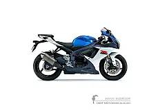 Decals for Suzuki GSXR750 2012 - Blue • Suzuki OEM Decals