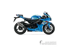 Stickers voor Suzuki GSXR750 2015 - Blauw • Suzuki OEM Stickers