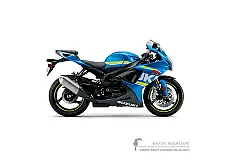 Stickers voor Suzuki GSXR750 2018 - Blauw • Suzuki OEM Stickers