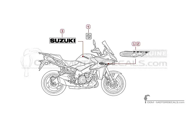 Suzuki GSXS1000 GX 2025