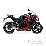 Suzuki GSXS1000F 2016 - Black Red