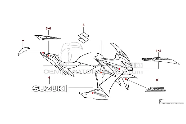 Suzuki GSXS1000F 2016 - Blau