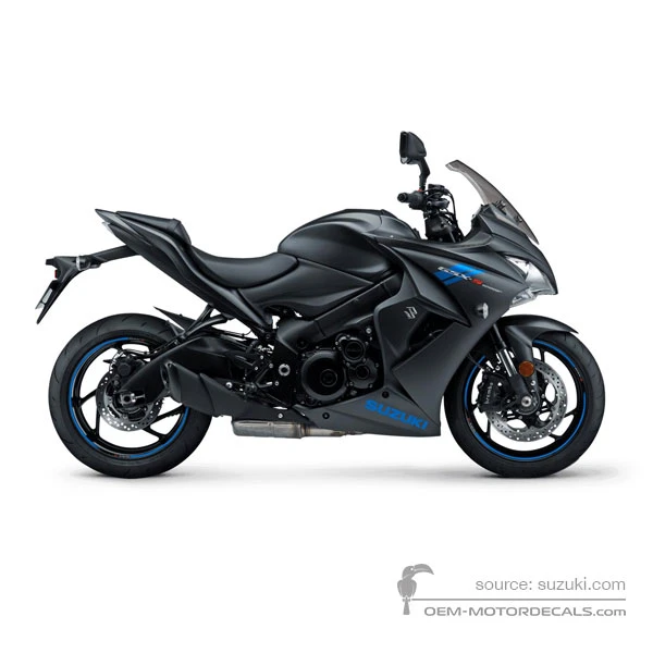Adesivi per Suzuki GSXS1000F 2019 - Nero • Suzuki Adesivi OEM