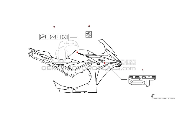 Suzuki GSXS1000GT 2025 - Grau