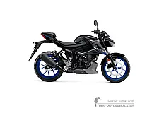 Stickers voor Suzuki GSXS125 2023 - Zwart • Suzuki OEM Stickers
