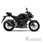 Suzuki GSXS125 2025 - Czarny