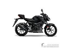 Stickers voor Suzuki GSXS125 2025 - Zwart • Suzuki OEM Stickers
