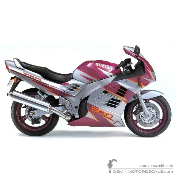 Autocollants pour Suzuki RF900R 1995 • Suzuki Autocollants OEM