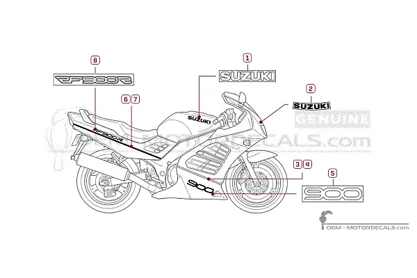 Suzuki RF900R 1995