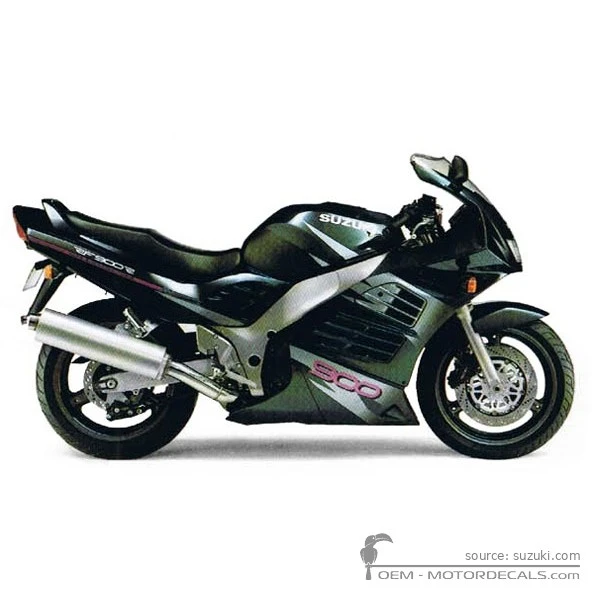Stickers voor Suzuki RF900R 1996 • Suzuki OEM Stickers