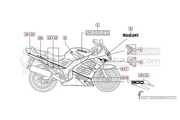 Suzuki RF900R 1996