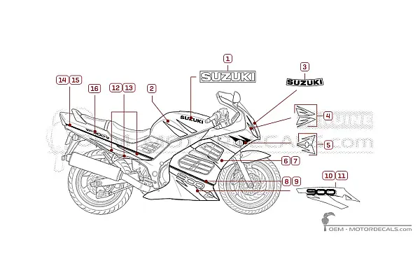 Suzuki RF900R 1996