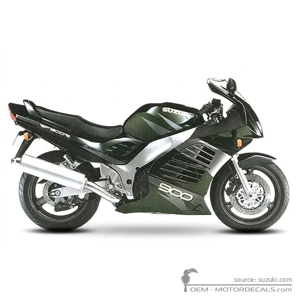 Autocollants pour Suzuki RF900R 1997 • Suzuki Autocollants OEM