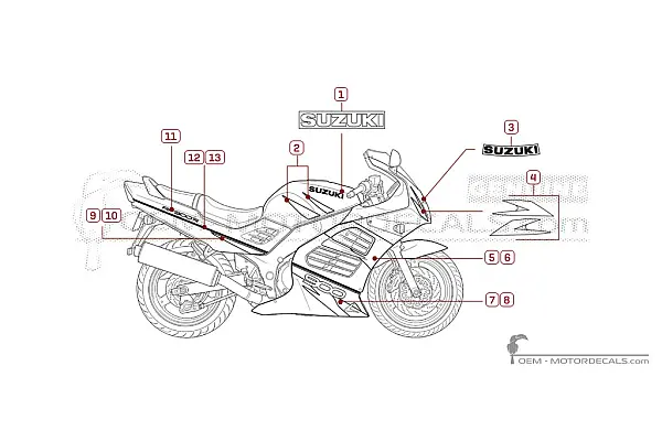 Suzuki RF900R 1998