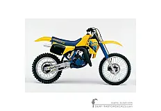 Pegatinas para Suzuki RM125 1986 • Suzuki Pegatinas OEM