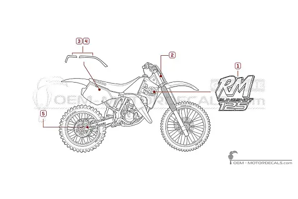 Suzuki RM125 1989