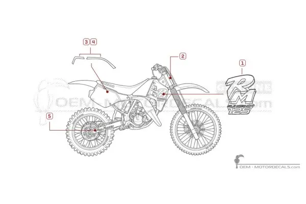 Suzuki RM125 1990