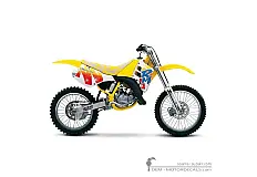 Naklejki do Suzuki RM125 1991 • Suzuki Naklejki OEM
