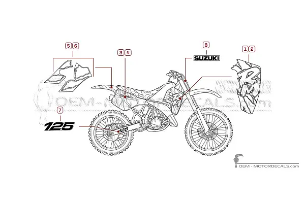 Suzuki RM125 1992