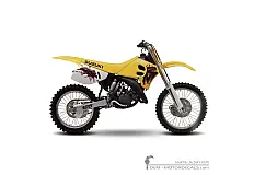 Autocollants pour Suzuki RM125 1993 • Suzuki Autocollants OEM