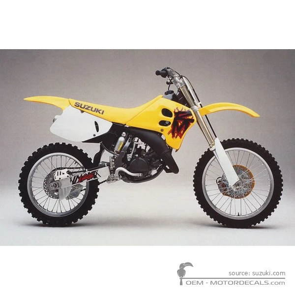 Aufkleber für Suzuki RM125 1994 • Suzuki OEM-Aufkleber