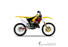Stickers voor Suzuki RM125 1997 • Suzuki OEM Stickers
