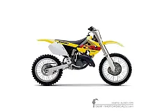 Autocollants pour Suzuki RM125 1999 • Suzuki Autocollants OEM