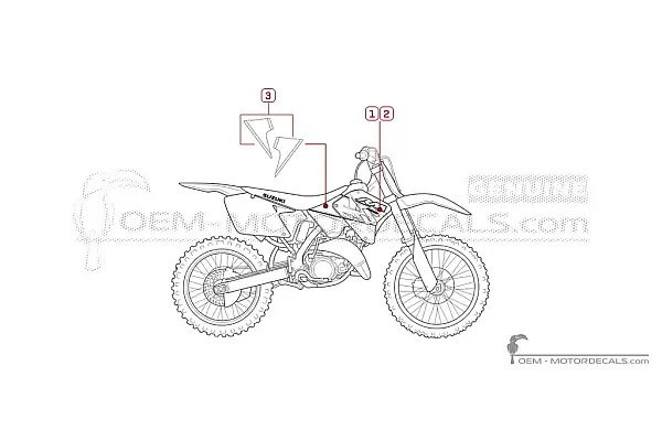 Suzuki RM125 2001