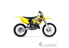 Pegatinas para Suzuki RM125 2002 • Suzuki Pegatinas OEM