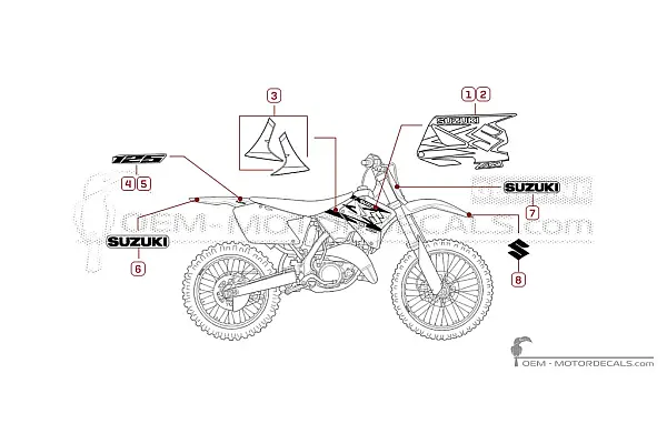 Suzuki RM125 2004