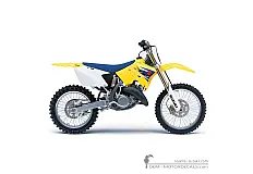 Naklejki do Suzuki RM125 2007 • Suzuki Naklejki OEM