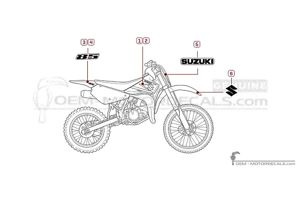 Suzuki RM85 2004