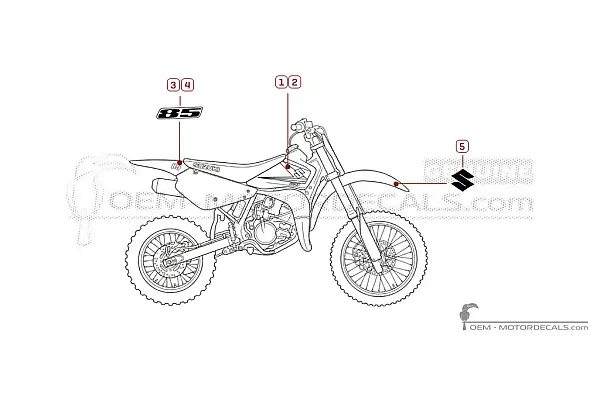 Suzuki RM85 2005