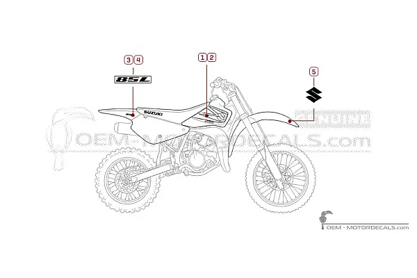Suzuki RM85 L 2006