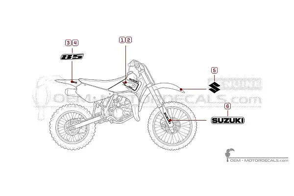 Suzuki RM85 2007