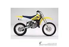 Autocollants pour Suzuki RM85 L 2008 • Suzuki Autocollants OEM