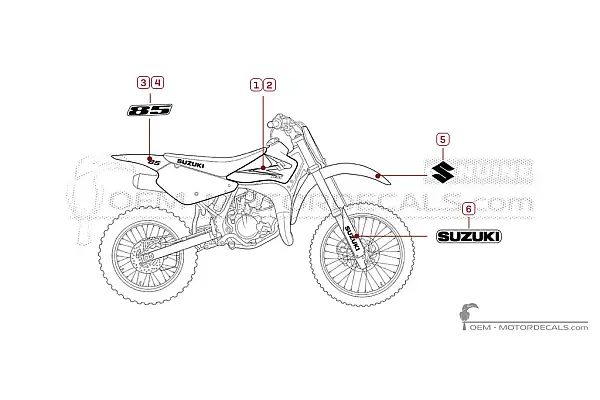 Suzuki RM85 2008