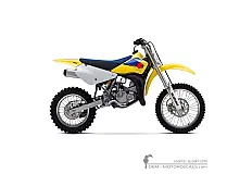 Naklejki do Suzuki RM85 2009 • Suzuki Naklejki OEM