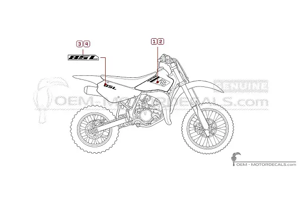 Suzuki RM85 L 2017