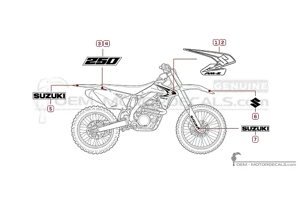 Suzuki RM-Z250 2008