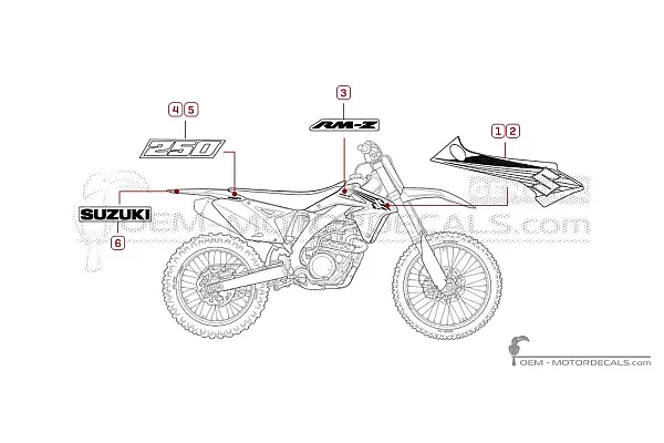 Suzuki RM-Z250 2012