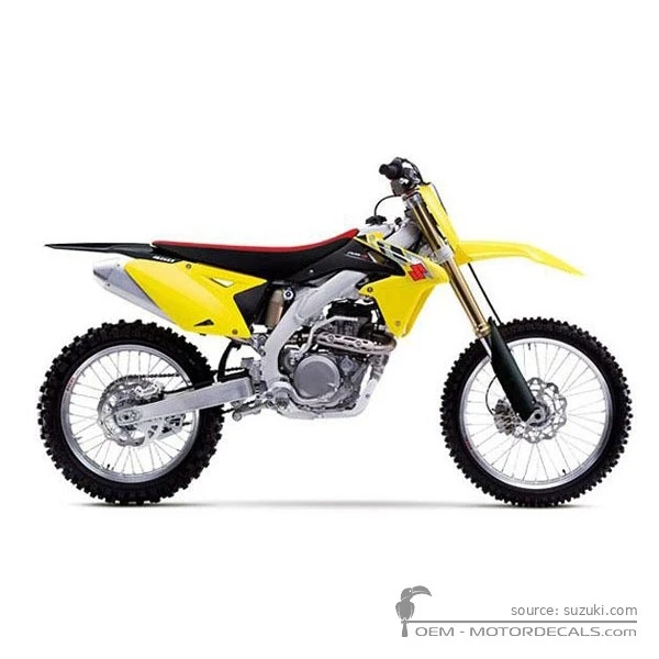 Decals for Suzuki RM-Z250 2014 • Suzuki OEM Decals