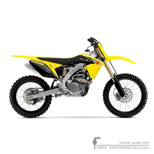 Pegatinas para Suzuki RM-Z250 2017 • Suzuki Pegatinas OEM