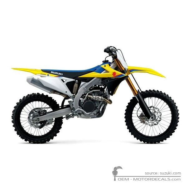 Decals for Suzuki RM-Z250 2019 • Suzuki OEM Decals